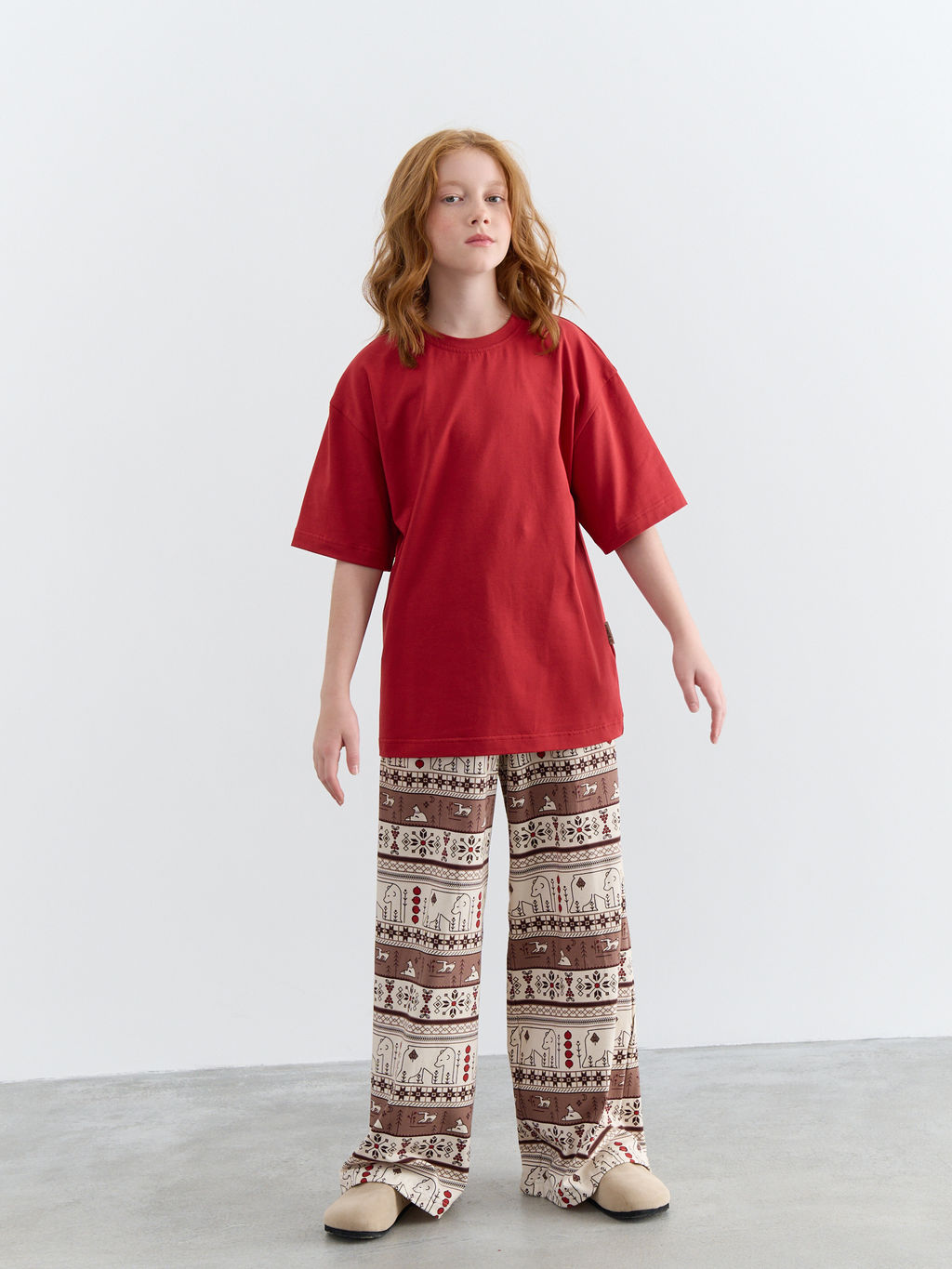 Брюки палаццо Лесные сказки 7+ - Bungly фото 3