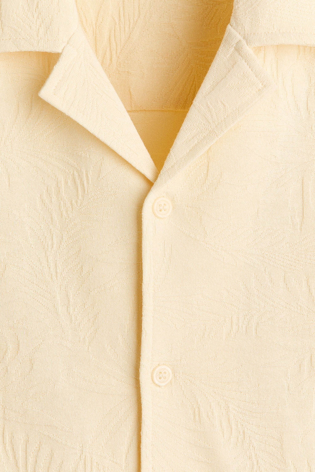 Camisa resort en punto jacquard Relaxed Fit - H&m фото 4