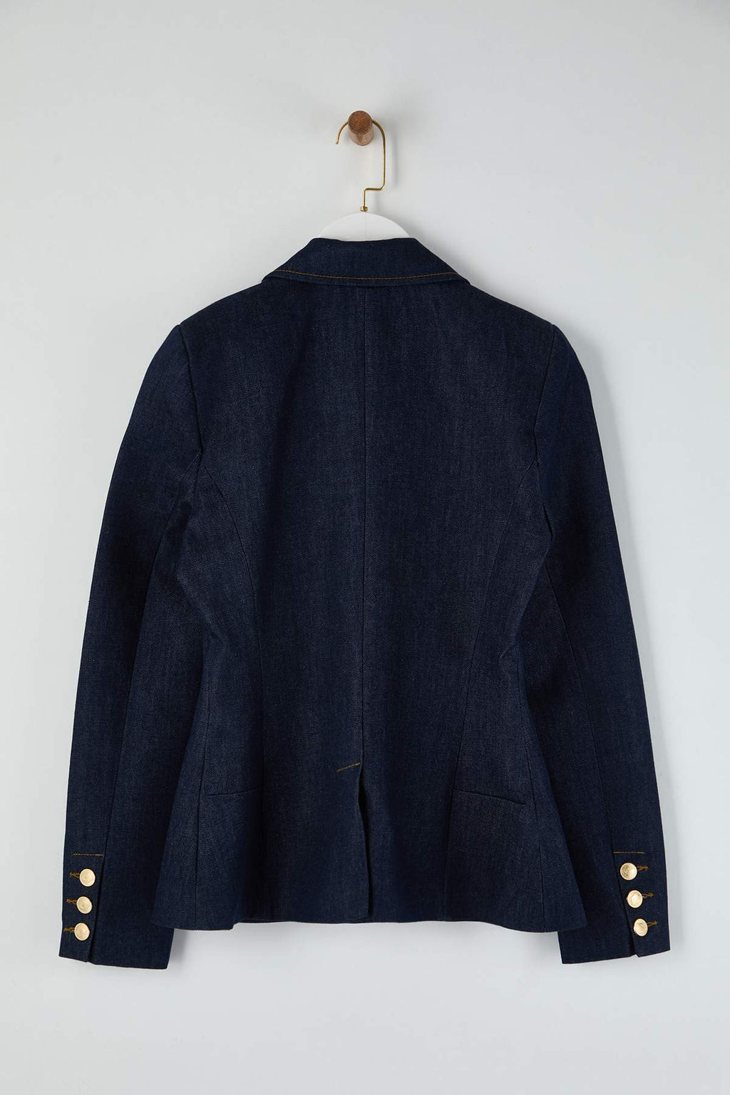 Limited Edition Koyu Mavi Cep Detayl? Blazer Denim Ceket TWOAW26CE00036 - Trendyolmilla фото 7