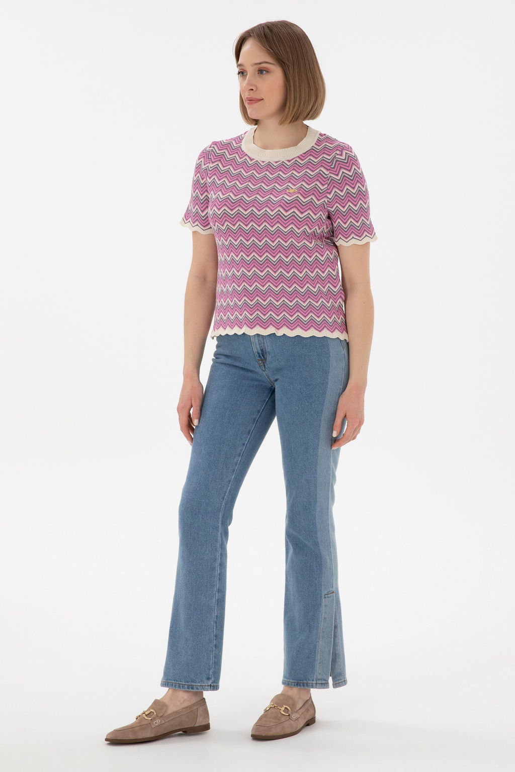 Kad_n Fu_ya Bisiklet Yaka Kazak Sepette S_rpriz _ndirim - U.s. polo assn фото 4