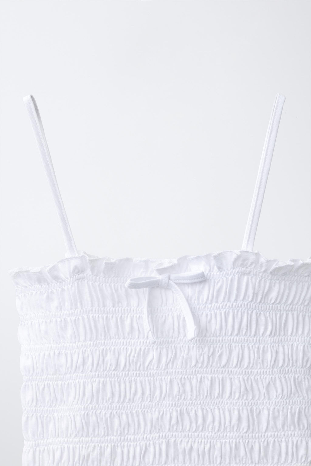TOP NIDO DE ABEJA GOMAS / Blanco