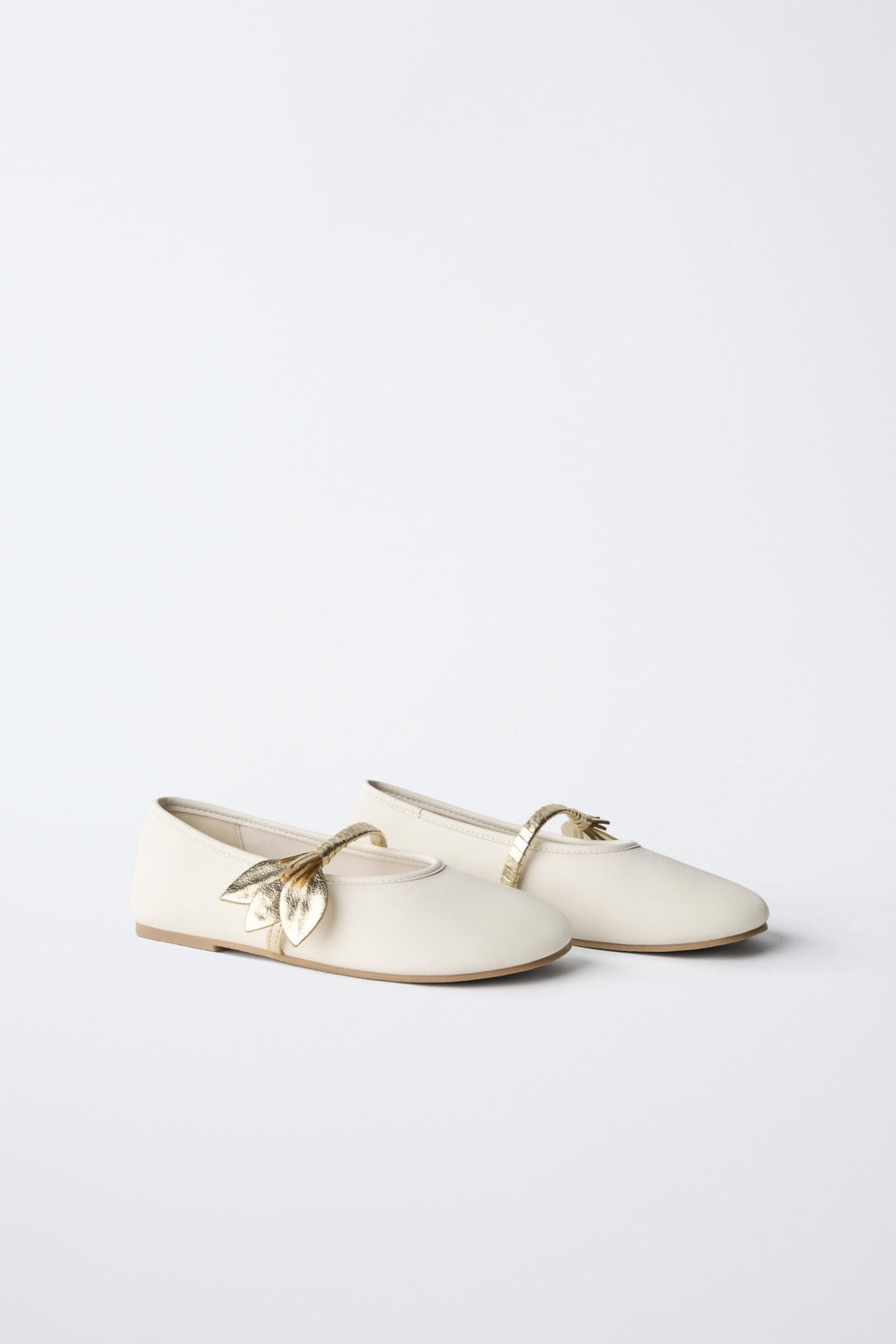 BAILARINA DETALLE FLOR / Blanco - Zara фото 2