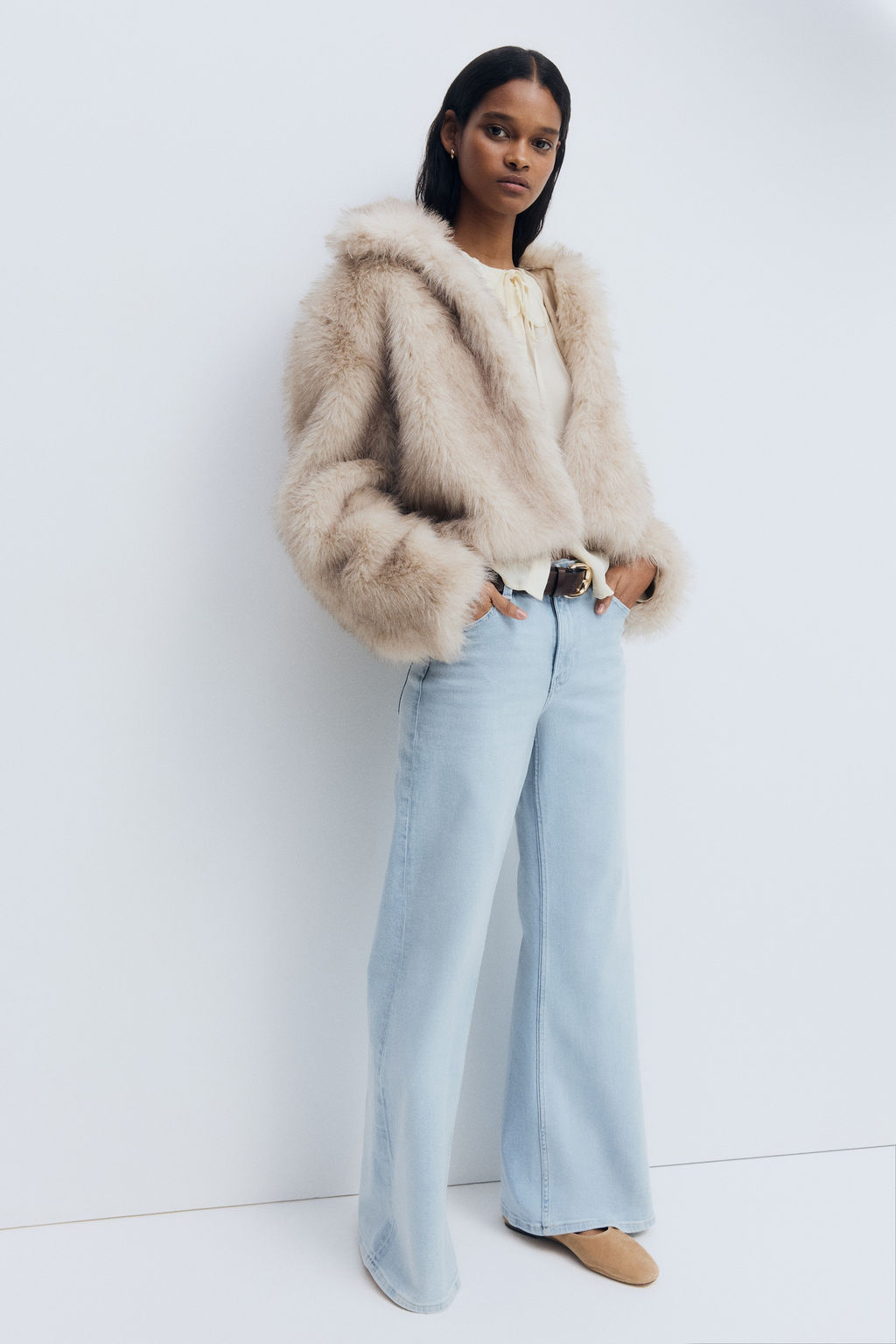 Wide High Jeans - H&m фото 10