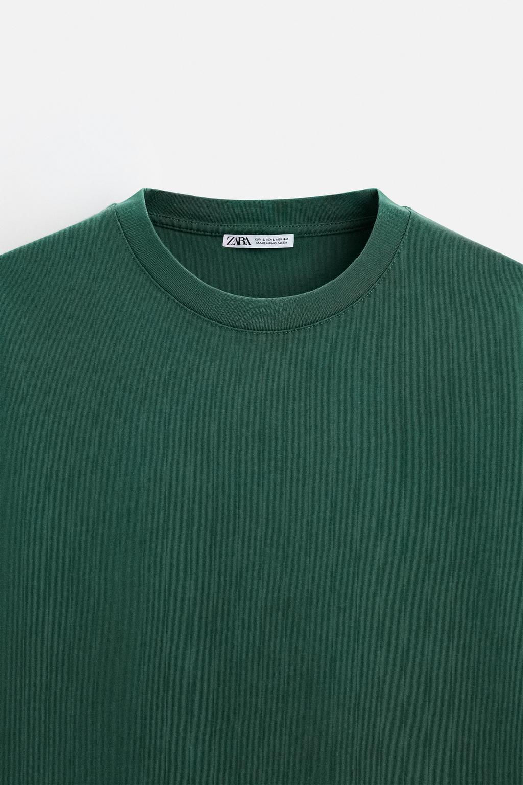 BASIC HEAVY WEIGHT T-SHIRT - Zara фото 22