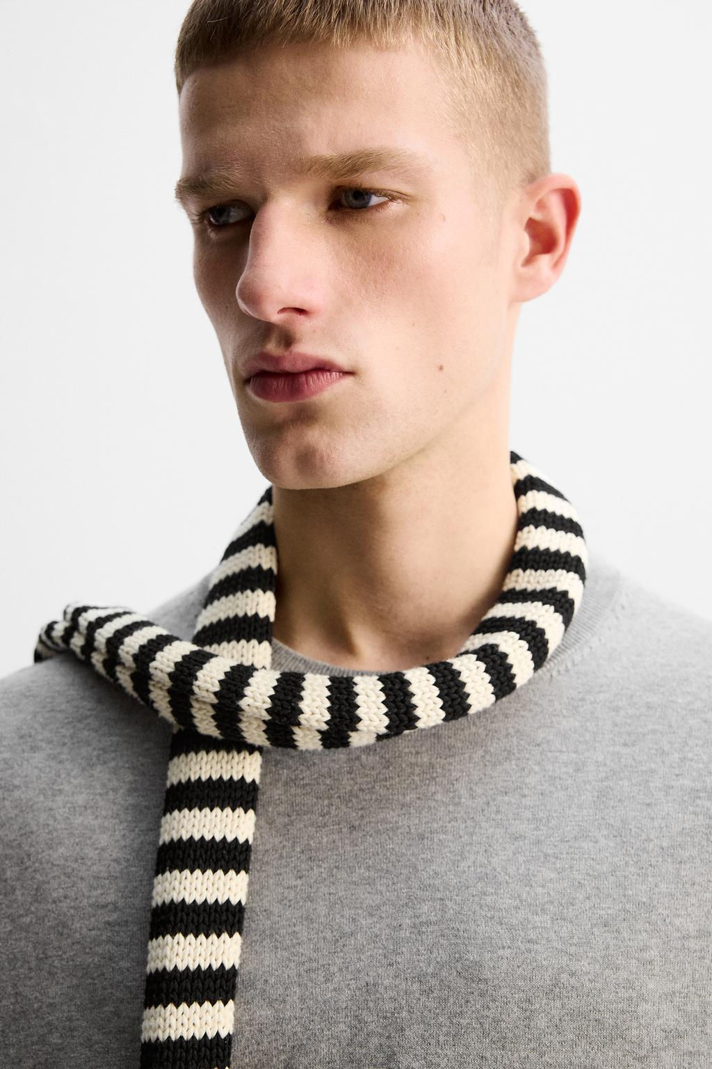 LIMITED EDITION COTTON BLEND KNIT T-SHIRT - Zara фото 4