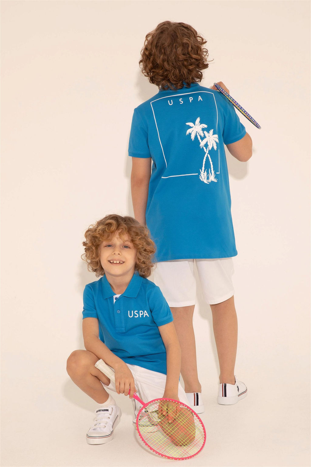 U. S. Polo Assn / Футболка-поло Saks для мальчиков - U.s. polo assn фото 4