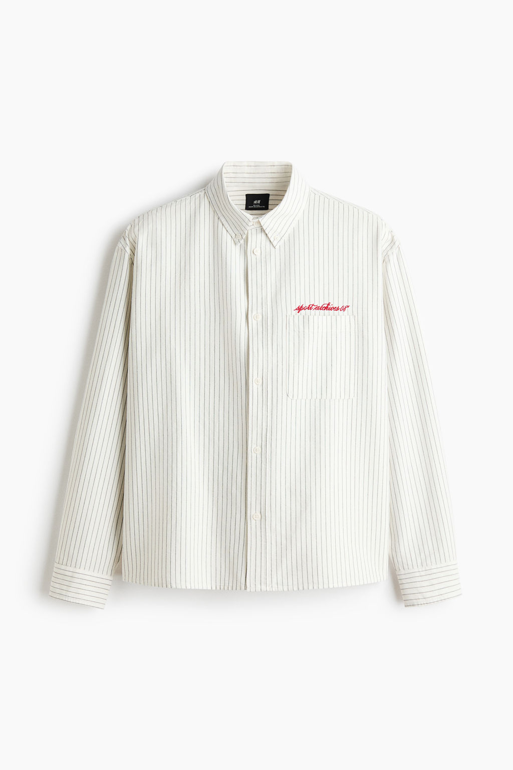 Camisa Oxford Loose Fit - H&m фото 2