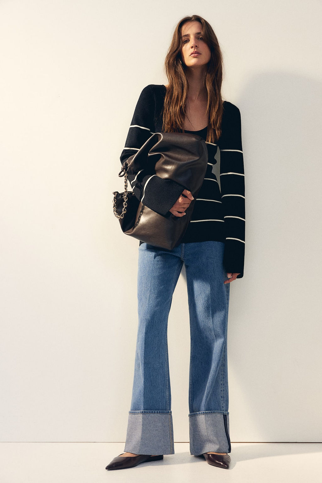 Jersey con escote en U - H&m фото 5