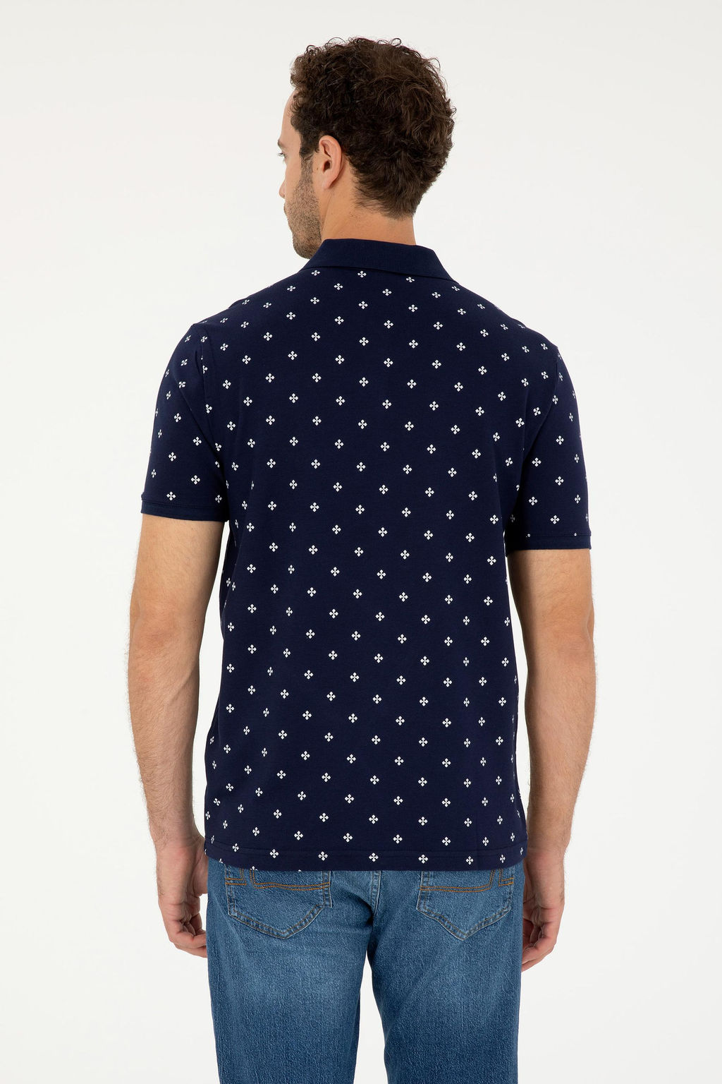 Мужская темно-синяя футболка Неожиданная скидка в корзине - U.s. polo assn фото 12