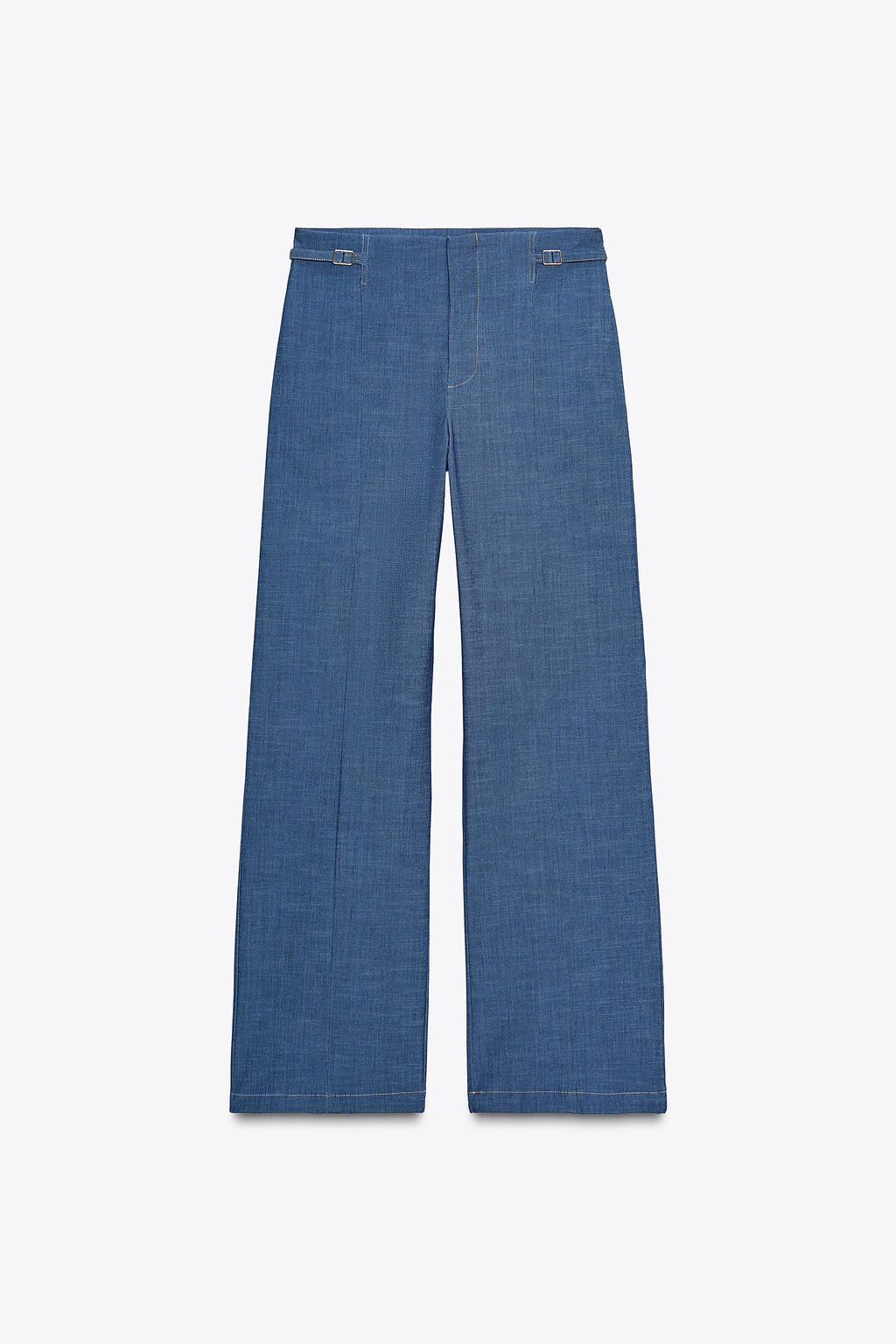 WIDE-LEG TROUSERS WITH BELT LOOPS