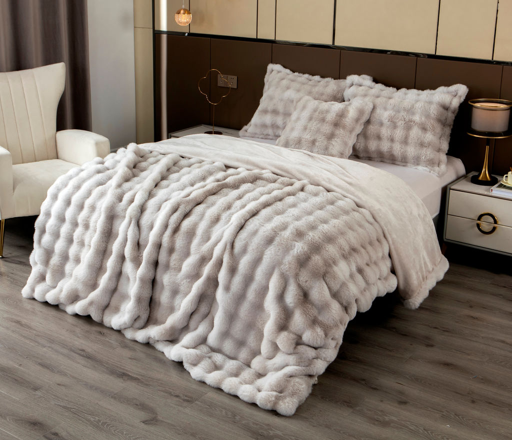 Покрывало декоративное Buffy Premium (дымчатый капучино) - Kazanov.a. фото 2