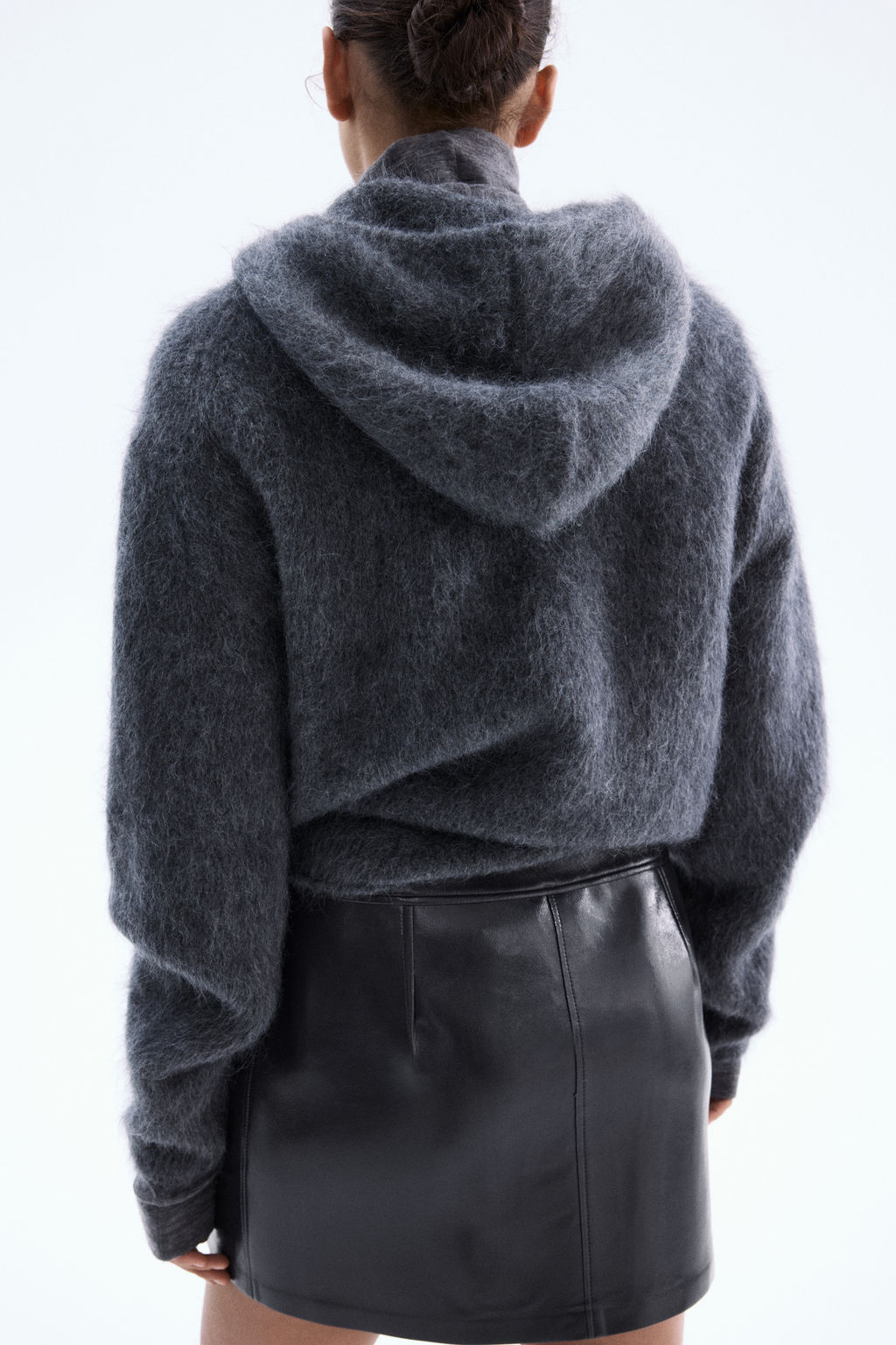Falda revestida con cremalleras - H&m фото 3