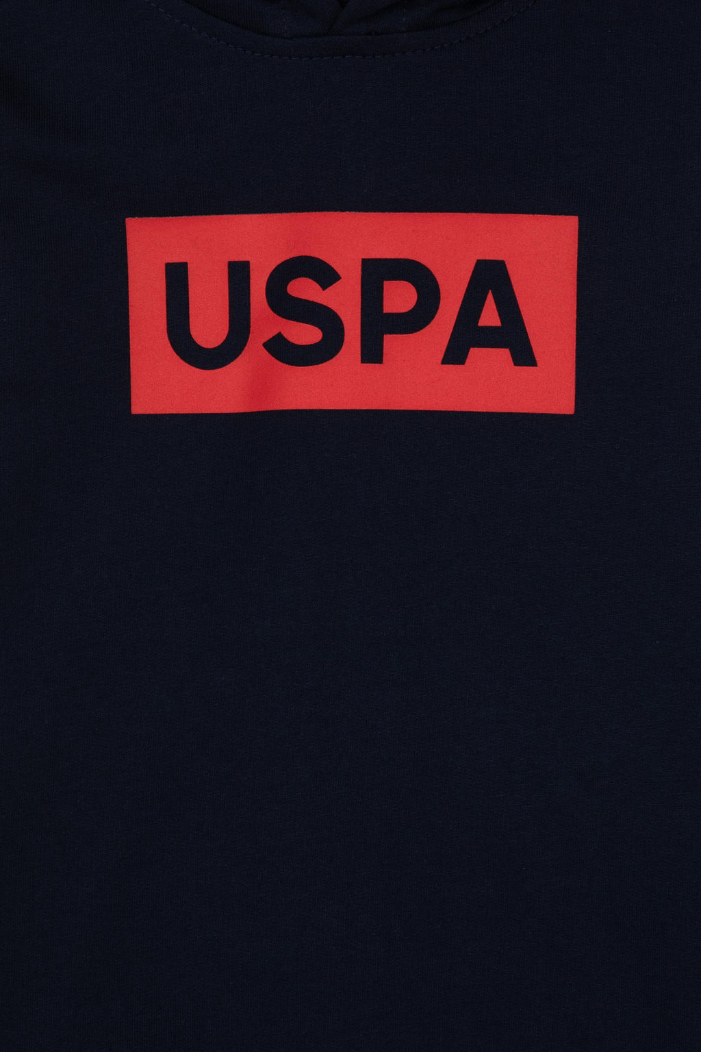 Erkek _ocuk Lacivert Basic Kap__onlu Sweatshirt