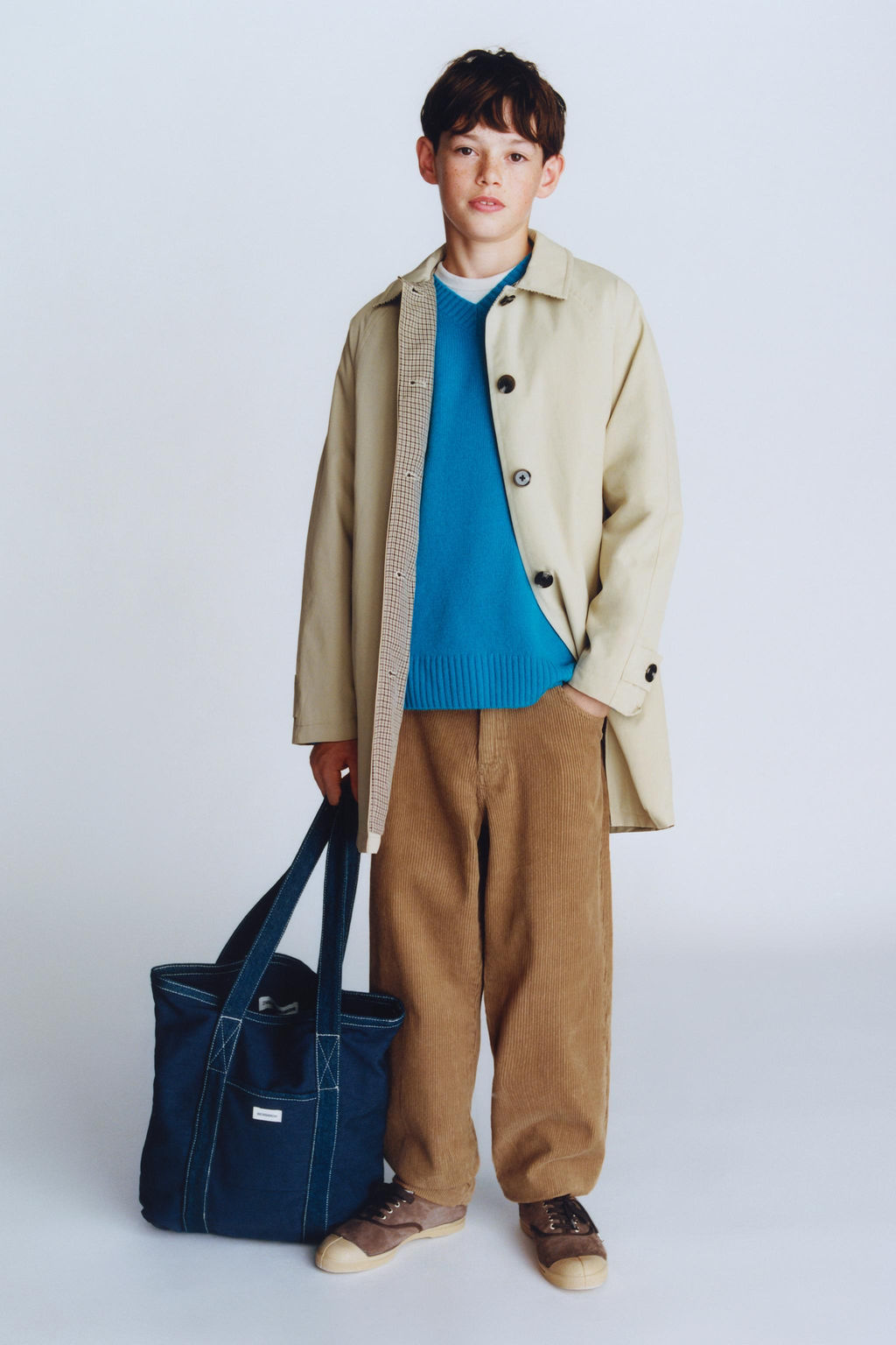 BENSIMON ® X ZARA LONG TRENCH COAT  фото 10