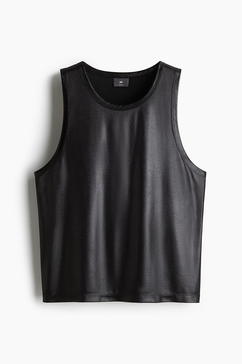 Camiseta de deporte satinada sin mangas Loose Fit - H&m фото 5