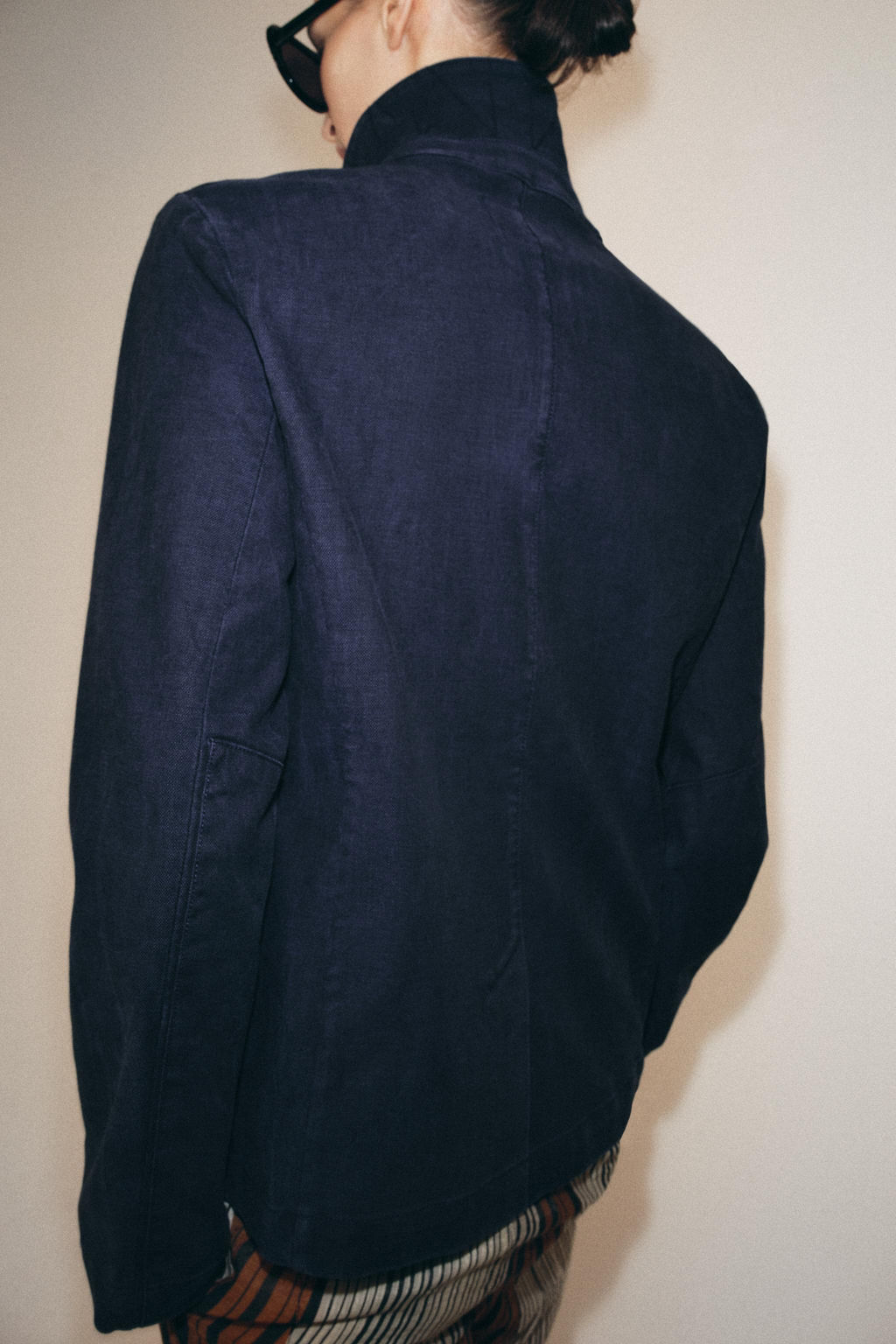 CHAQUETA DENIM ZW COLLECTION / Azul - Zara фото 8