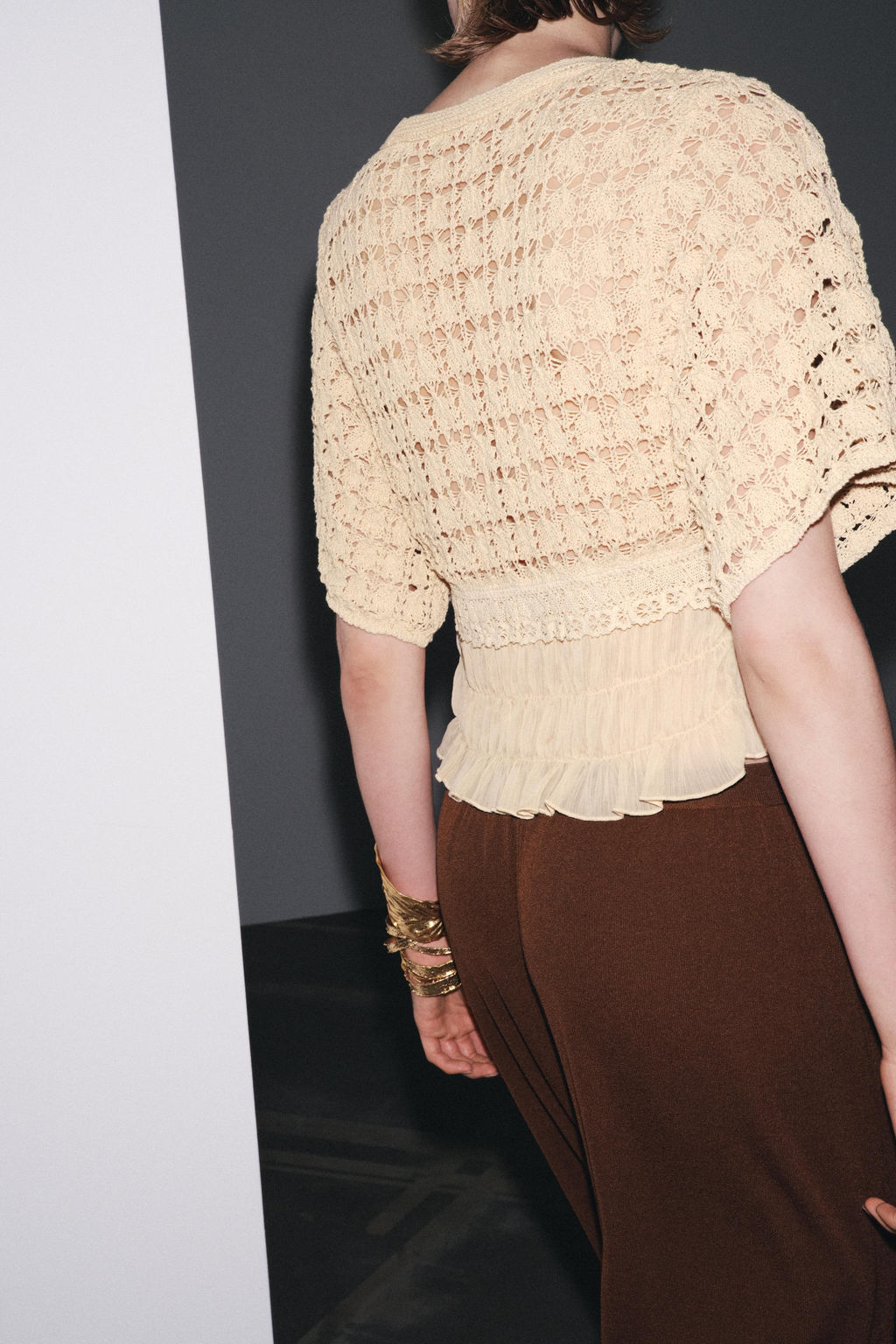 COMBINED KNIT JACKET - Zara фото 5
