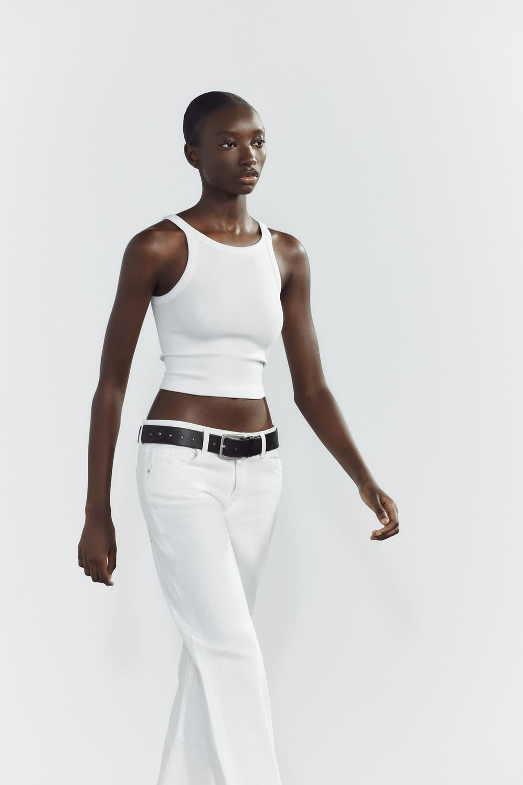 RIBBED CROP TOP - Zara фото 3