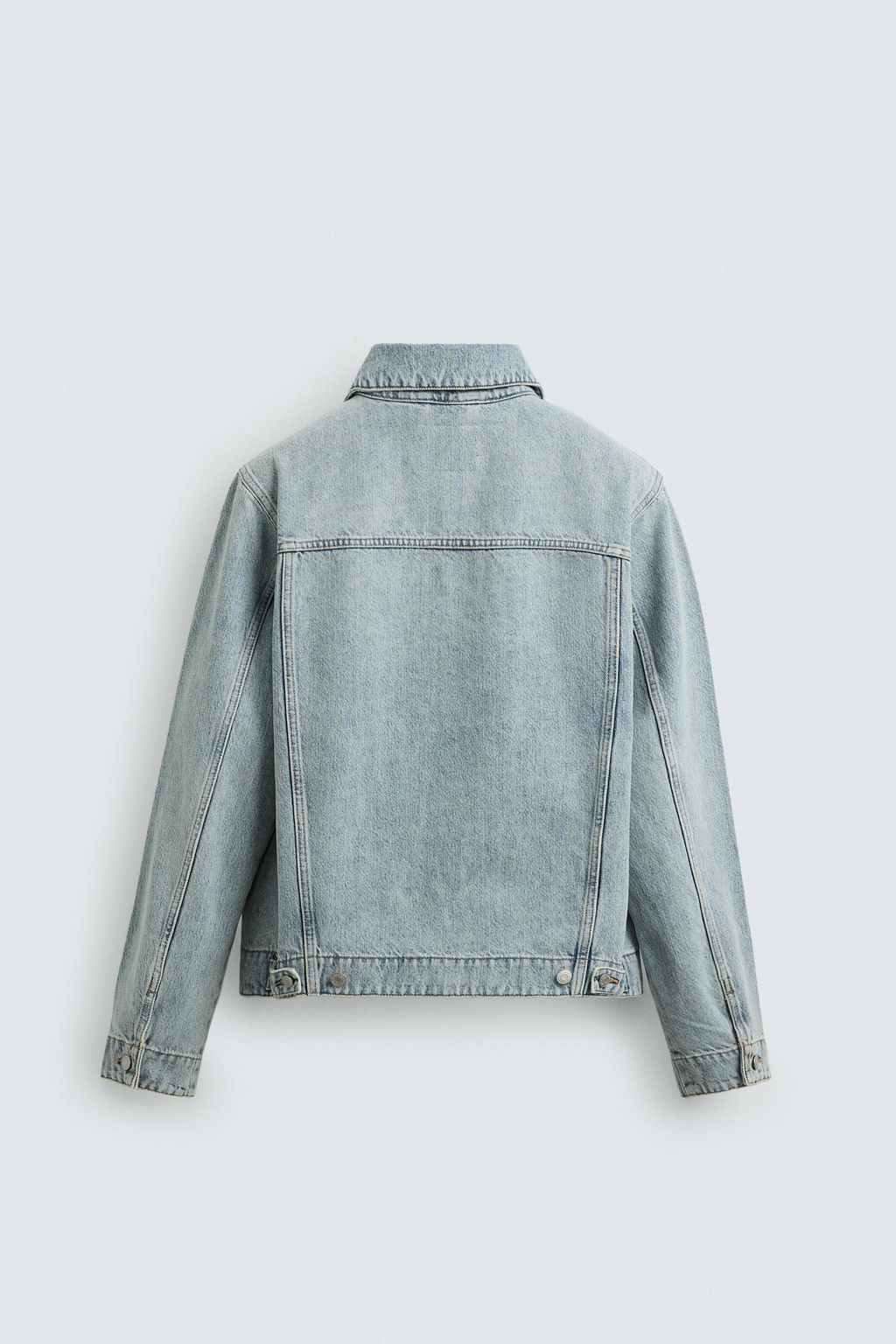 BASIC DENIM JACKET - Zara фото 8