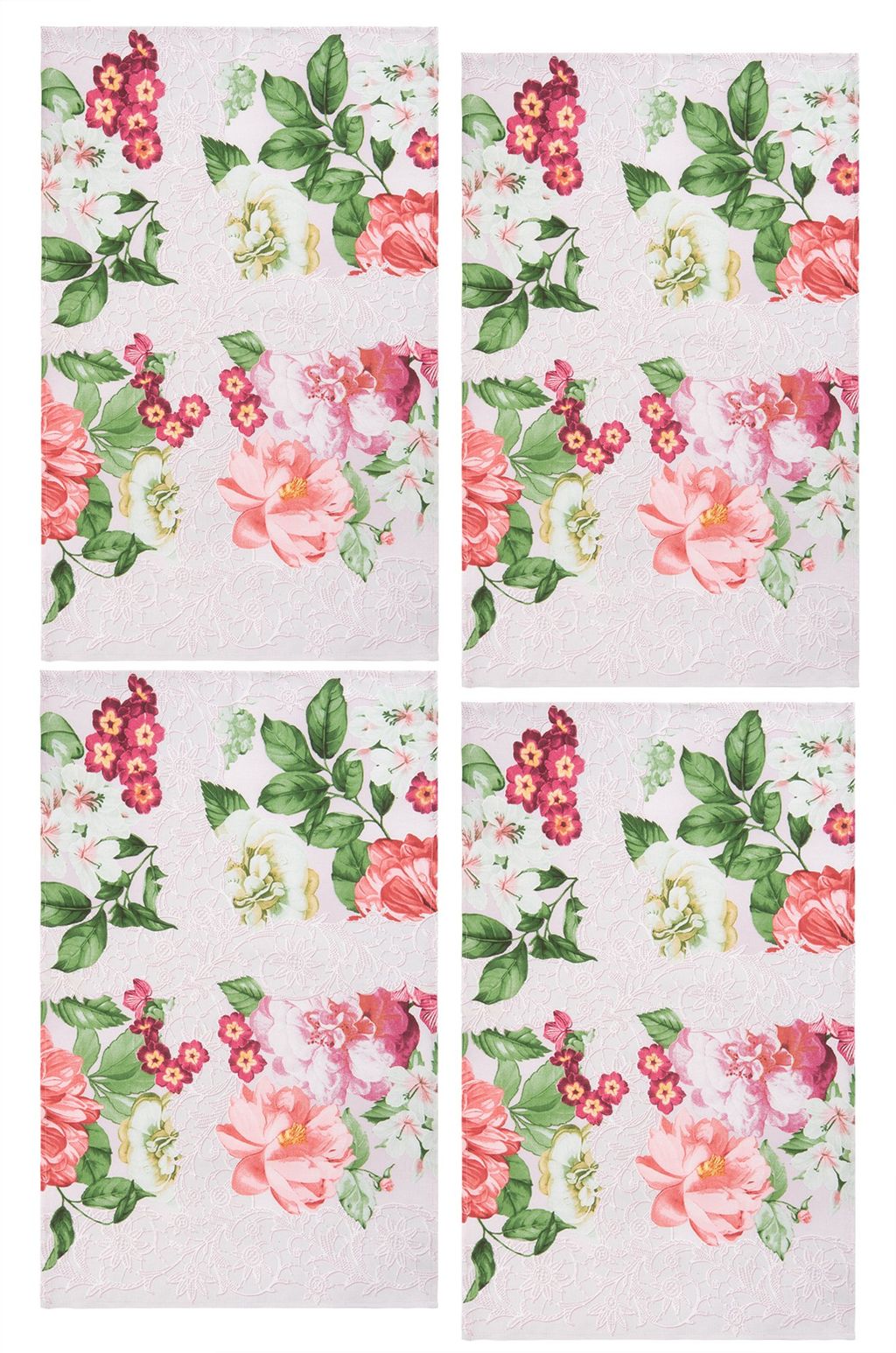 Набор полотенец из рогожки 4 шт Happy Fox Home  фото 29