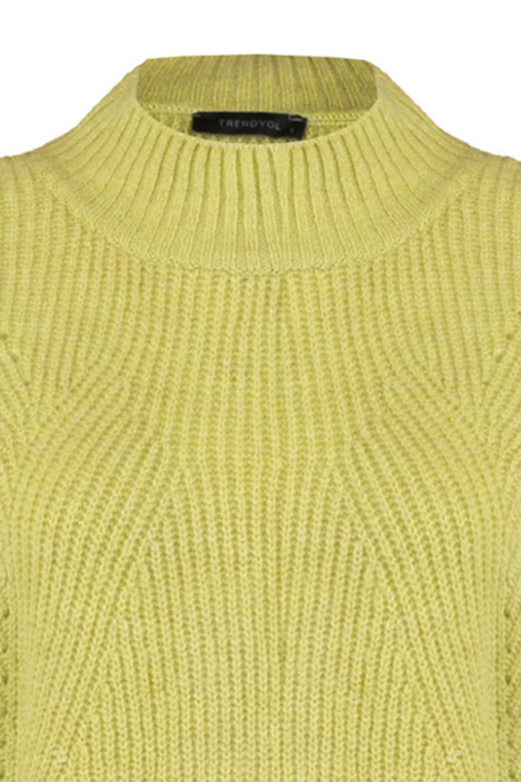 Indigo Yumusak Dokulu Basic Triko Kazak TWOAW22KZ0474 - Trendyolmilla фото 24