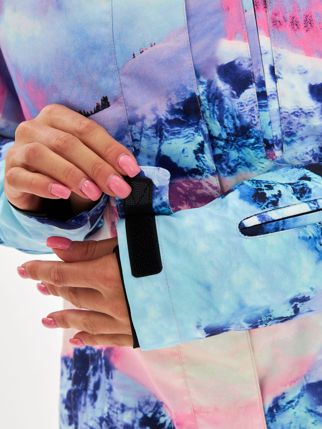 Женская горнолыжная сноубордическая куртка Alpha Endless Ultra Chaleur SNB 423/316_9 Разноцветный  фото 14