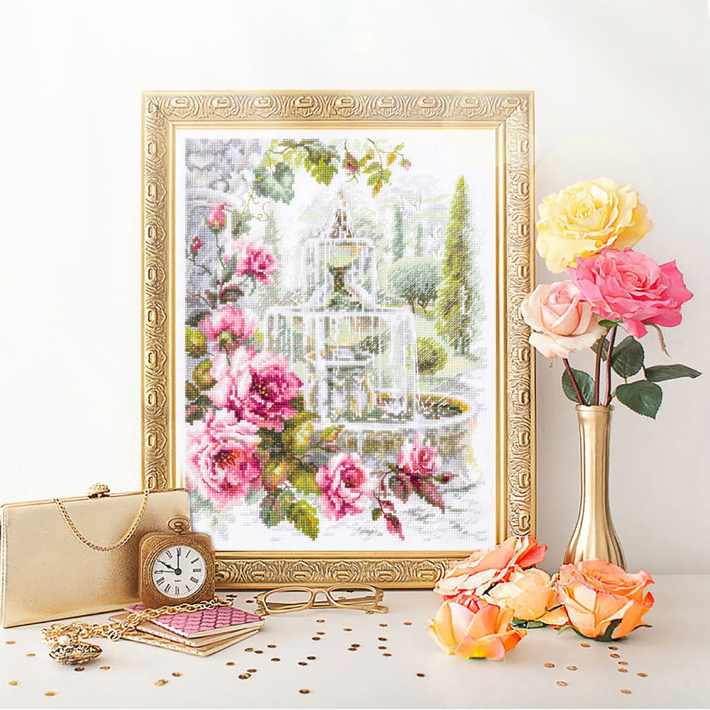 Набор для вышивания Чудесная Игла 110-063 Фонтан желаний 20 х 26 см