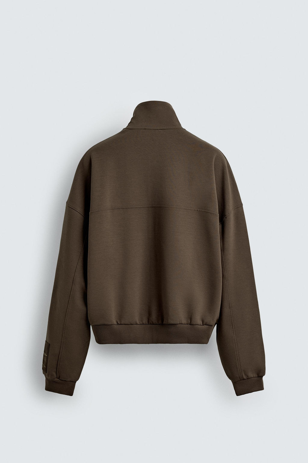 INTERLOCK LABEL JACKET - Zara фото 8