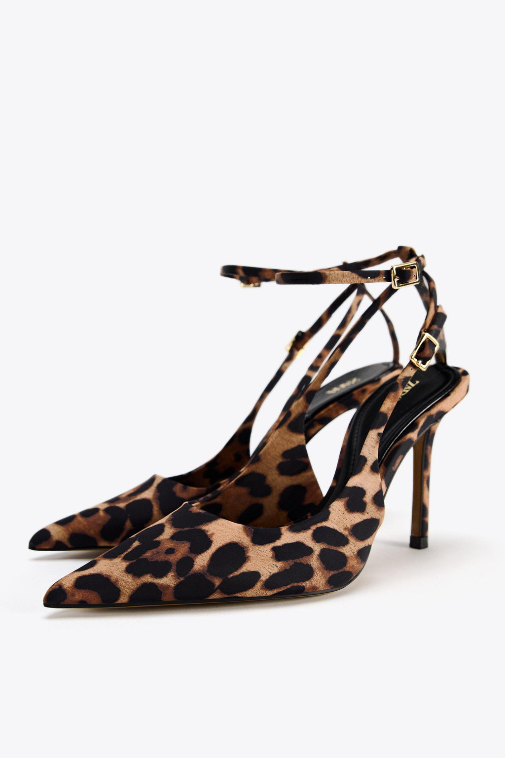 ANIMAL PRINT SLINGBACK HIGH HEELS - Zara фото 17