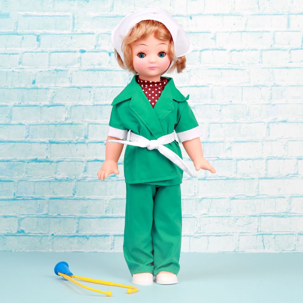 Мир Кукол. Кукла арт.ЛЕН45-2 "Врач" М1, в пакете, 45см