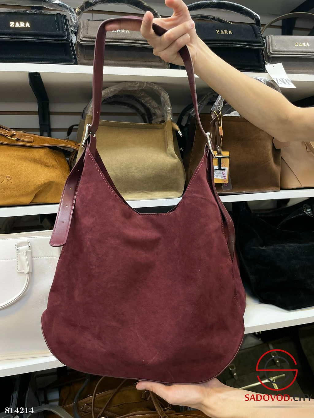 Сумка женская из замши - Bruno фото 7