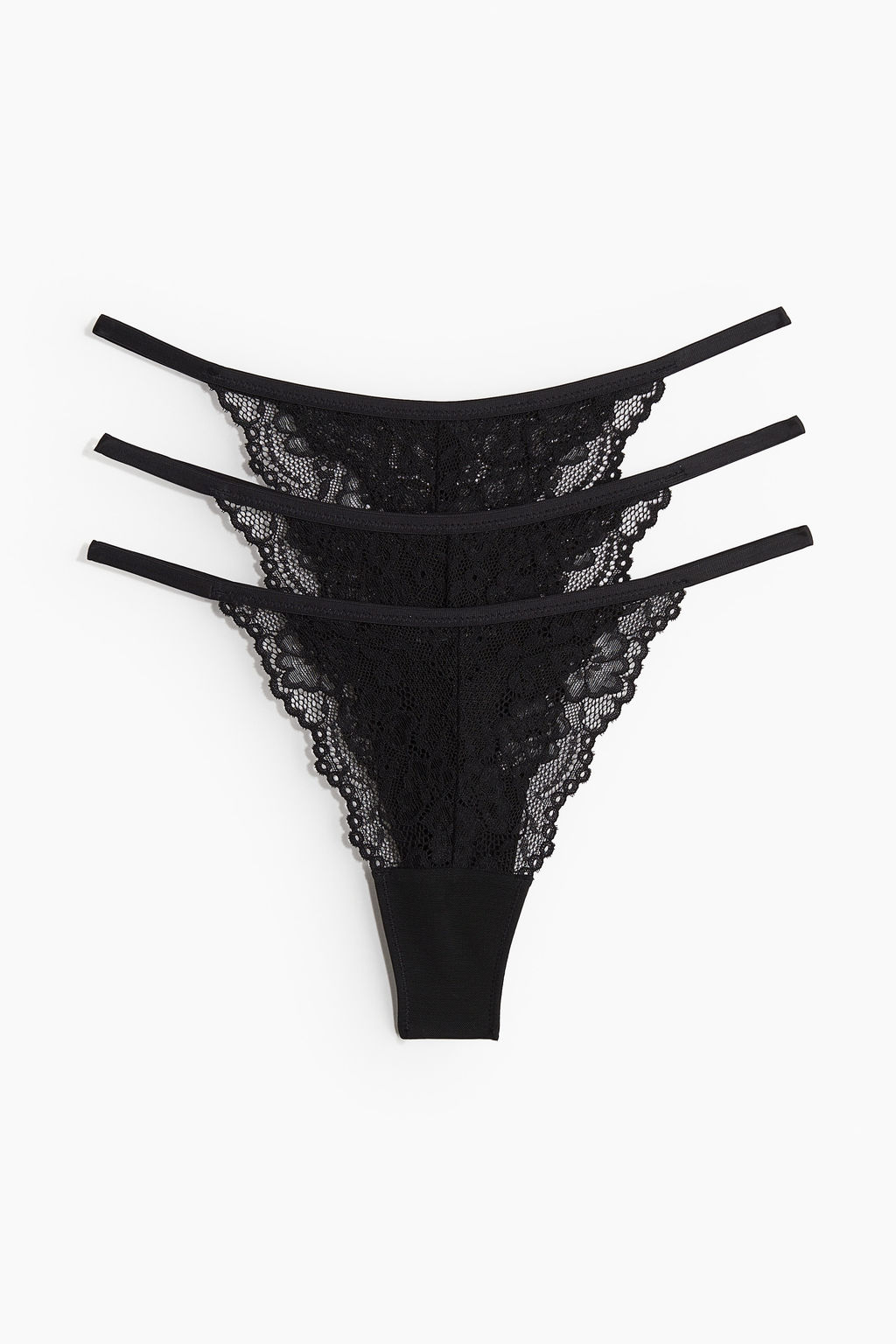 Pack de 3 bragas Thong de encaje - H&m фото 10