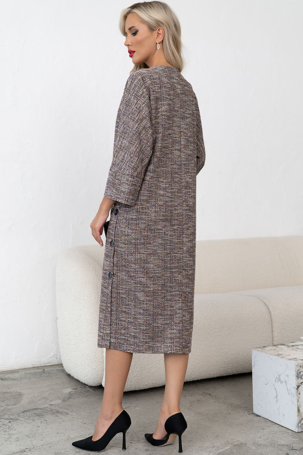 Платье Шарм (мокко) Р11-1251/2 - Николь фото 8