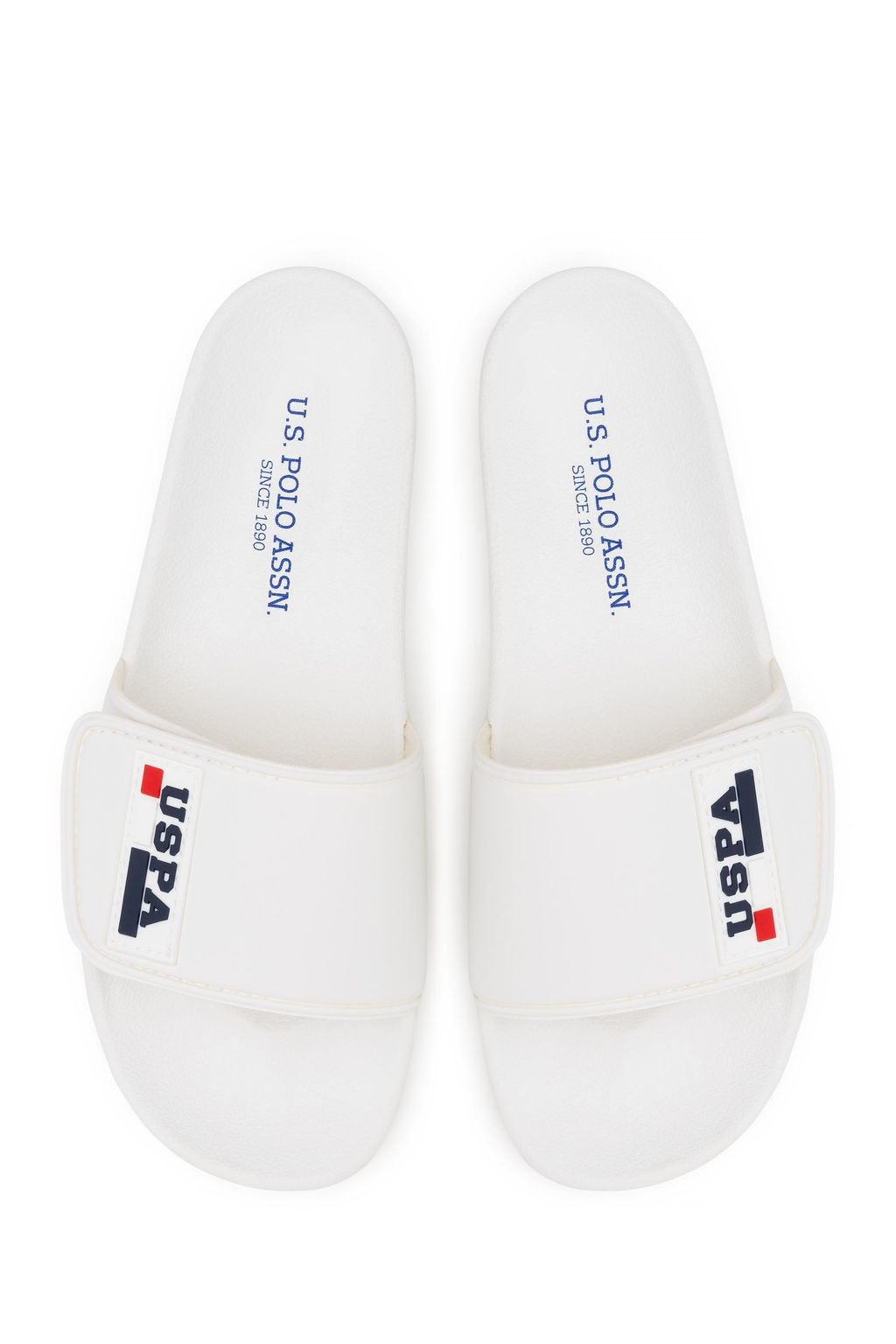 U. S. Polo Assn / Мужские белые тапочки - U.s. polo assn фото 6