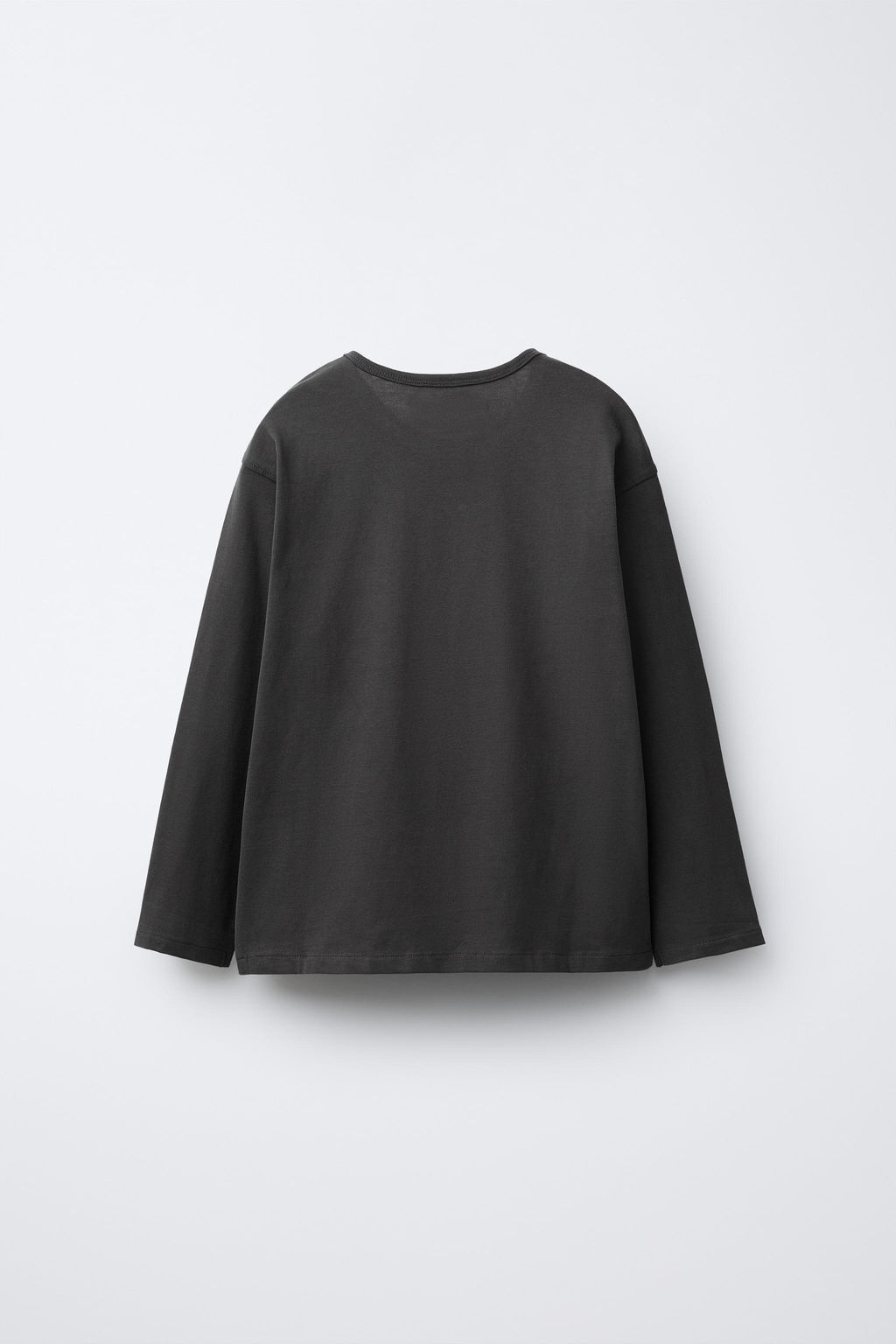 EMBROIDERED PLAIN T-SHIRT