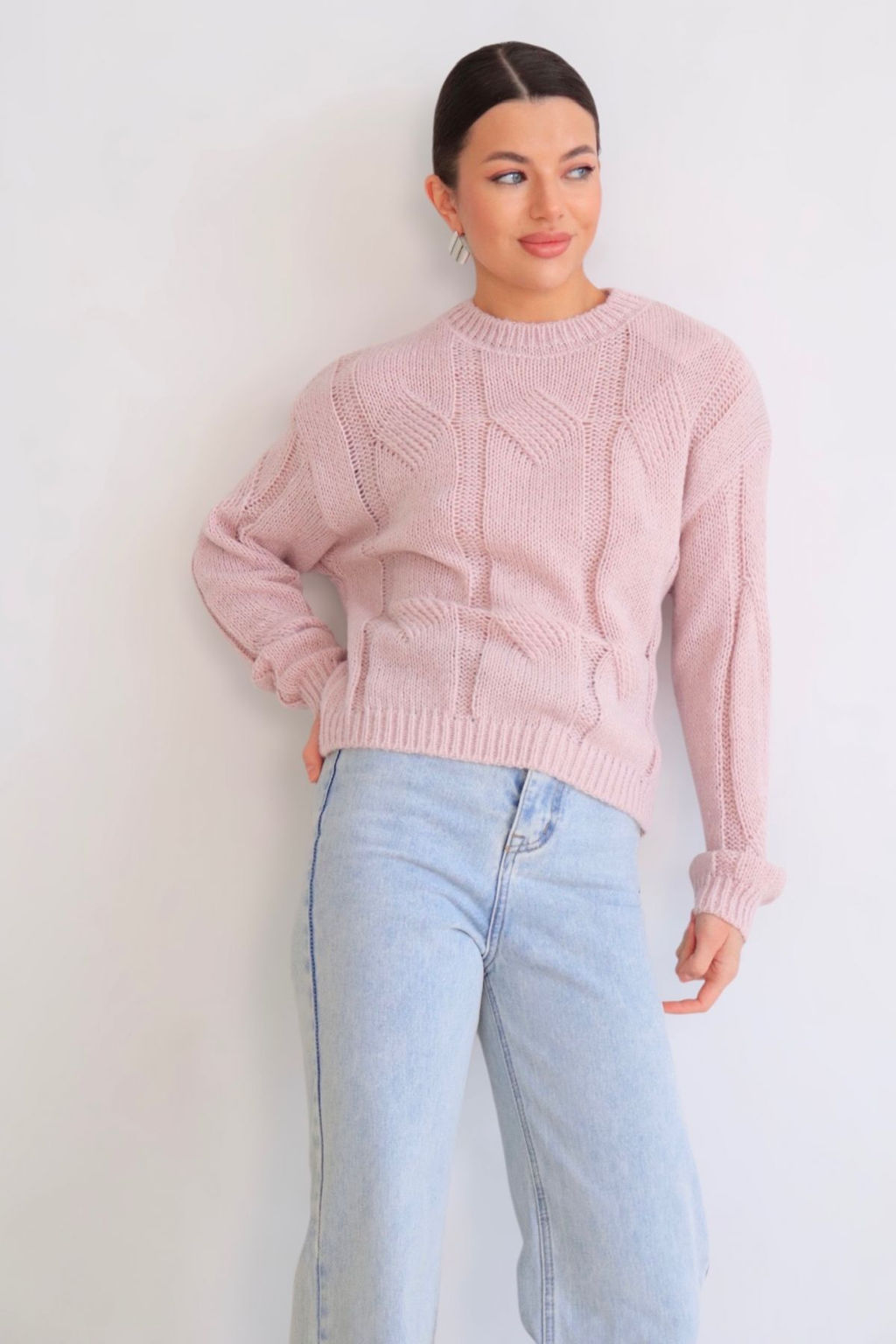 Martichelli Джемпер пудровый  фото 3