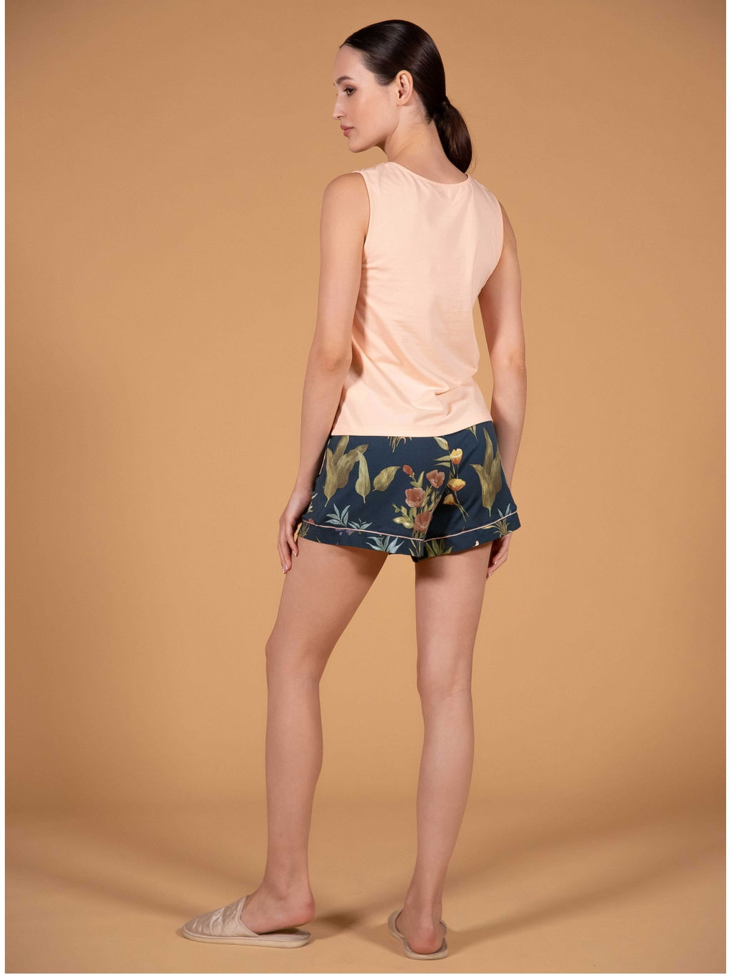 Домашняя пижама женская Indefini (Арт.524000-2255TBP)  фото 4