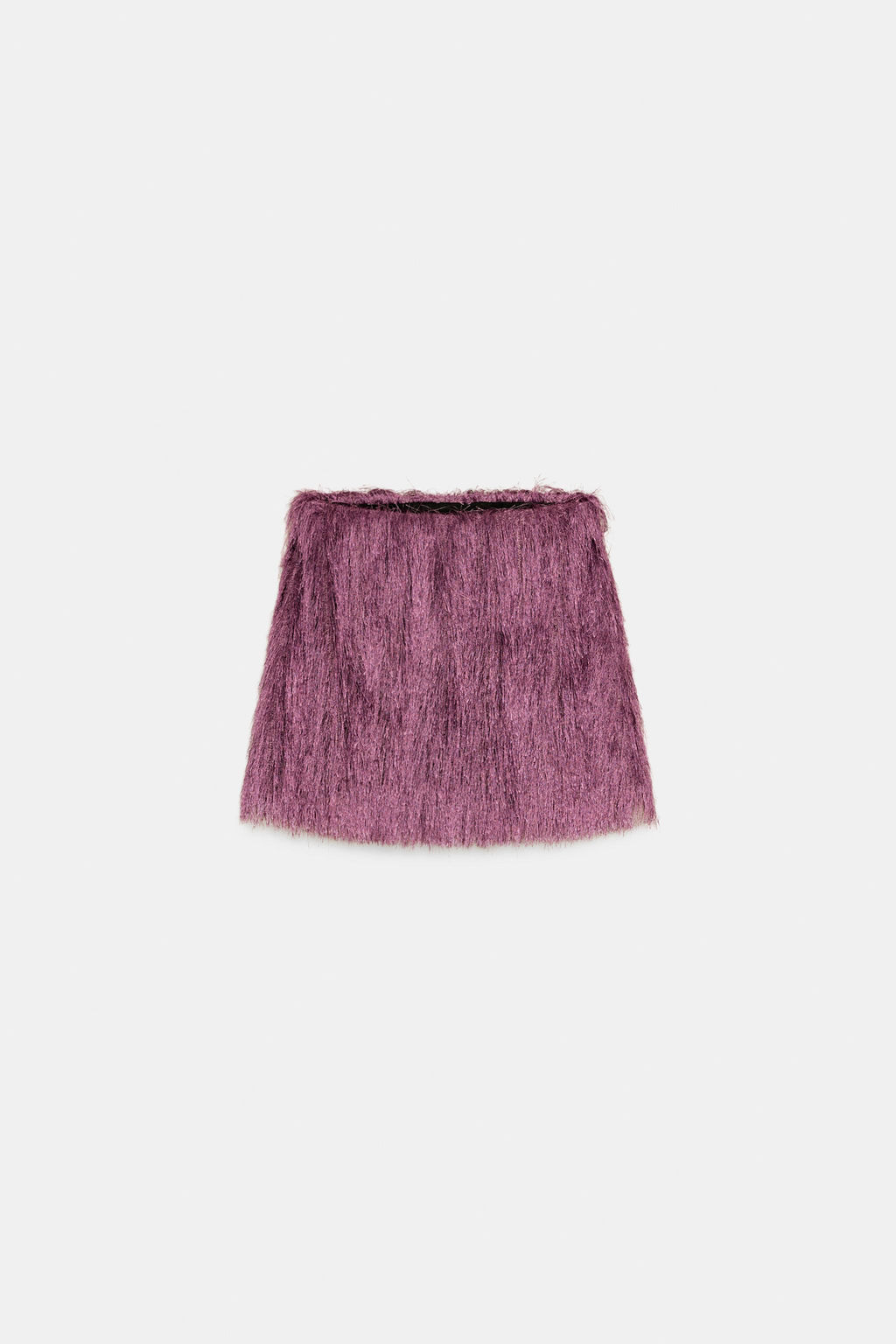 FRINGED SHORT SKIRT - Zara фото 14