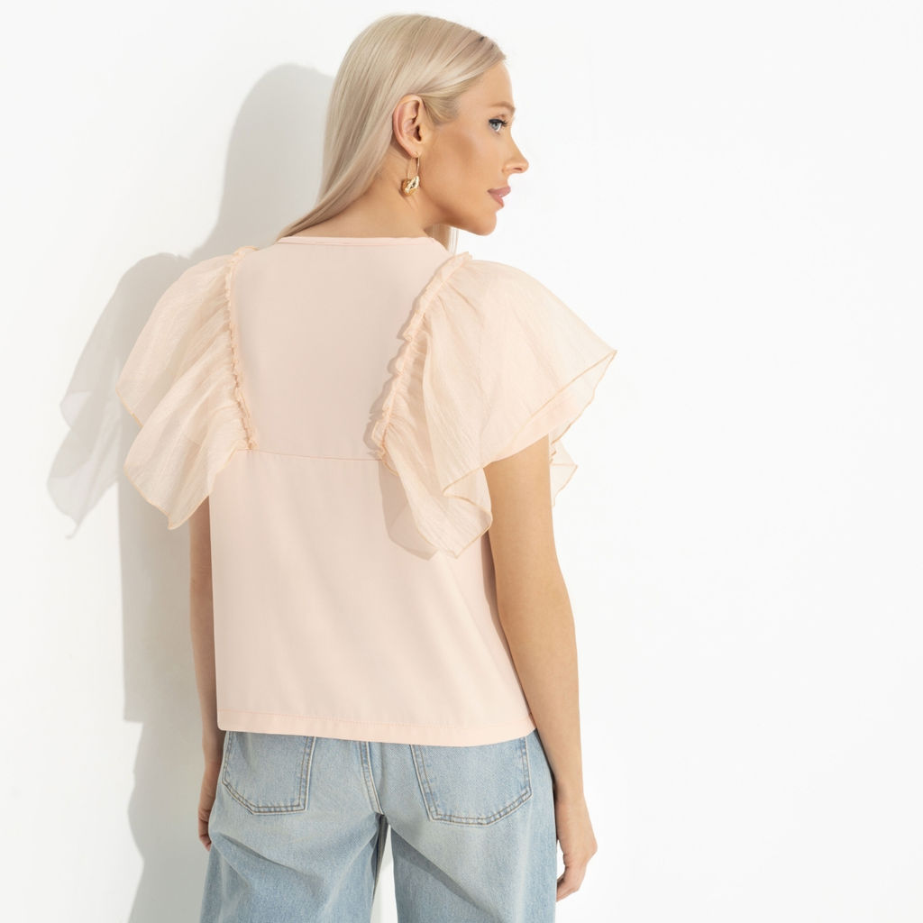 Блуза комбинированная, Лёгкое головокружение - Charutti фото 5