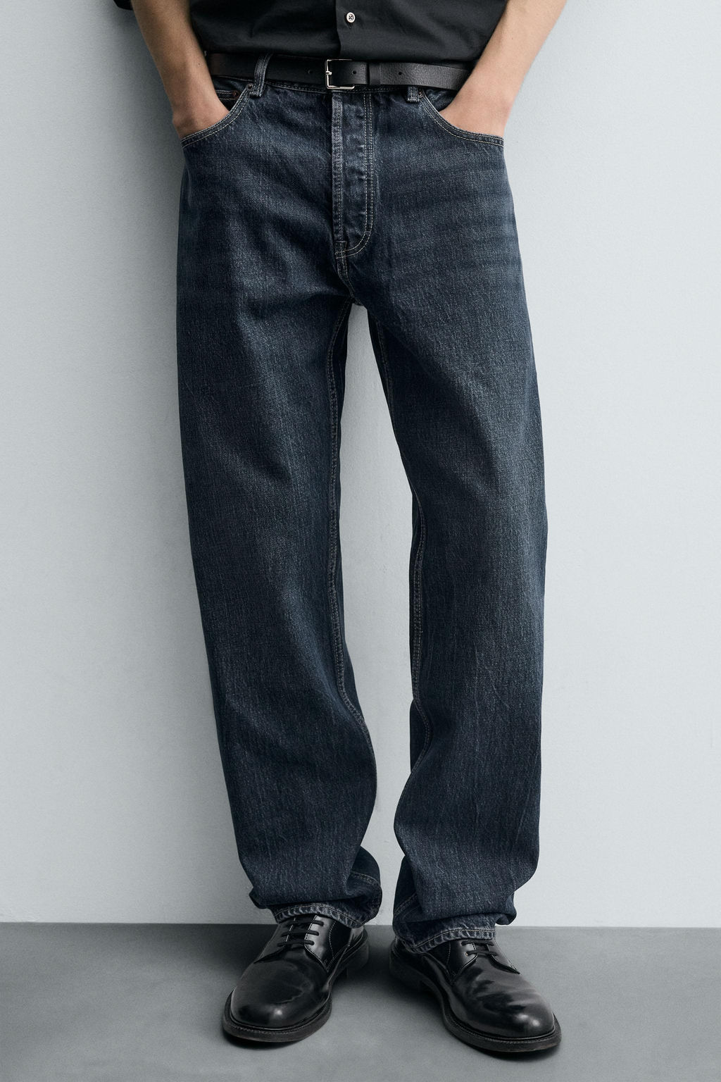 JEANS STRAIGHT FIT / Azul - Zara фото 5