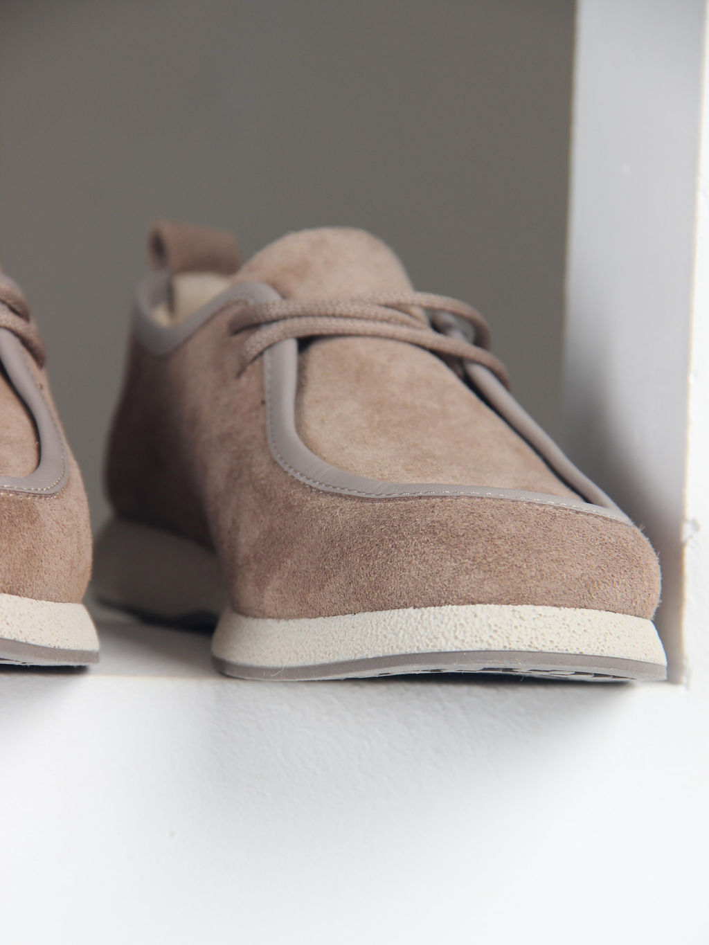 Мокасины 191.1607be. коричневый капучино замша