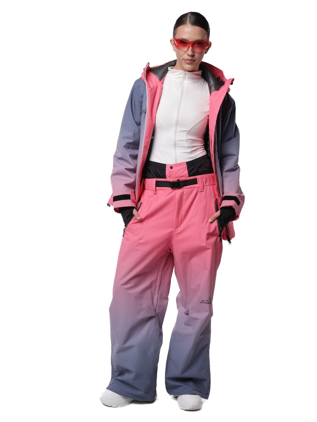 Костюм AB-0532 Розово-серый