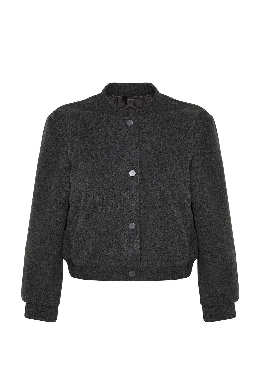 TRENDYOLMILLA Antrasit Kase Bomber Ceket Mont TWOAW25MO00070  фото 6
