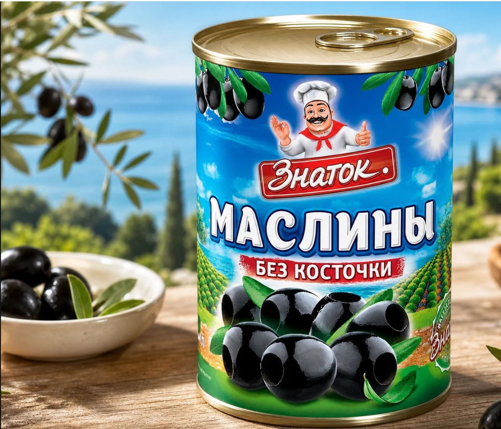 З Маслины без косточки 280гр - Знаток фото 2