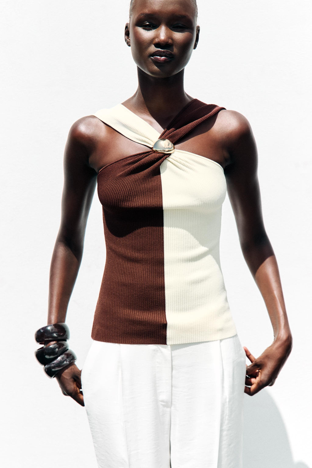 HALTER KNIT TOP - Zara фото 8