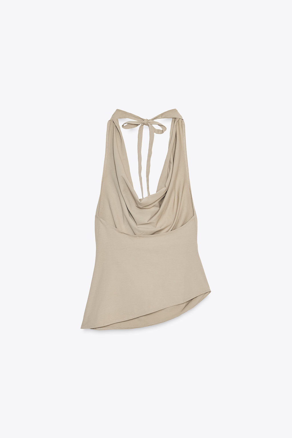 DYED EFFECT HALTER TOP - Zara фото 6