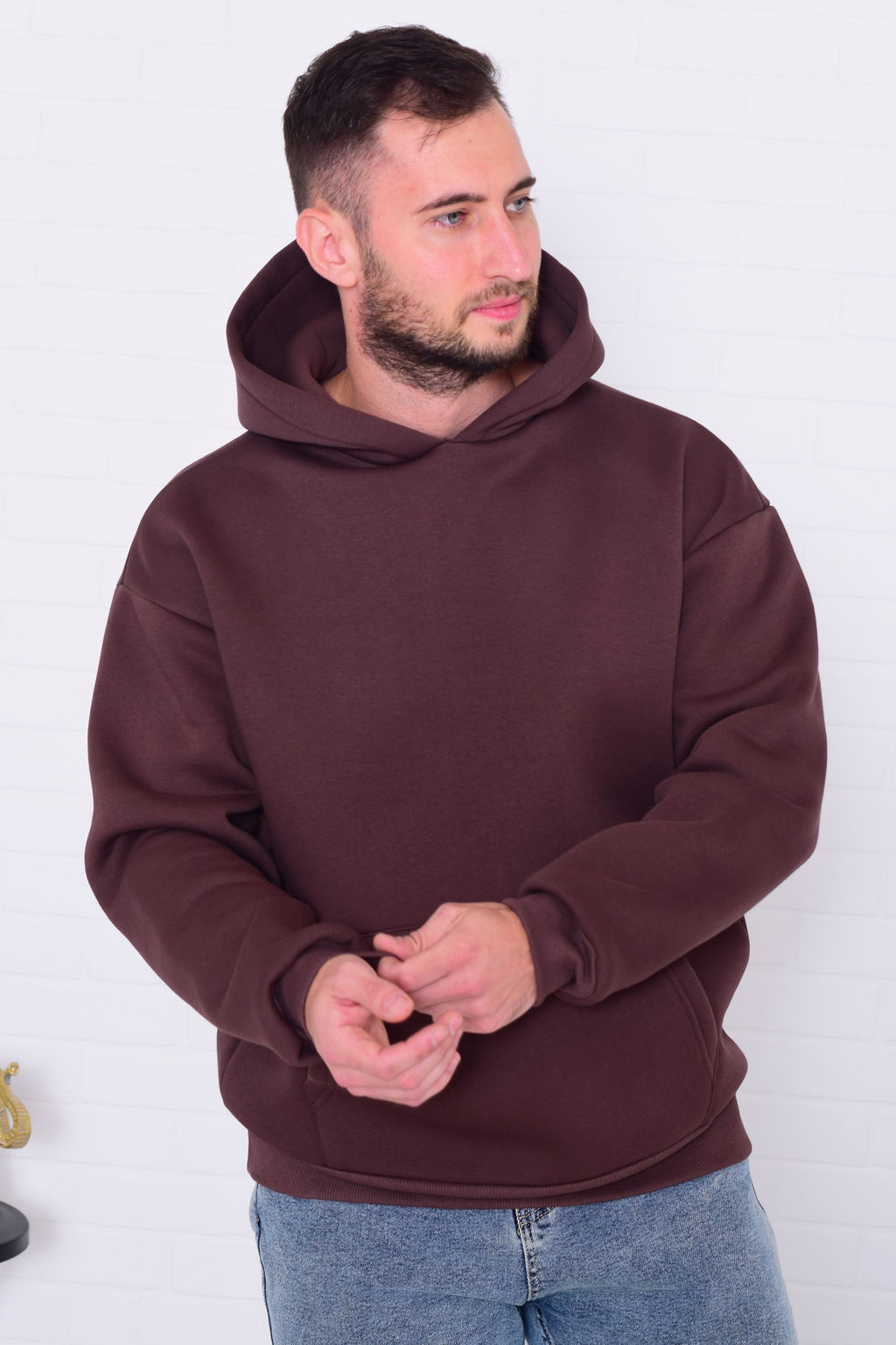 Толстовка мужская 9-196 из футера пенье с начесом - Новое кимоно фото 10