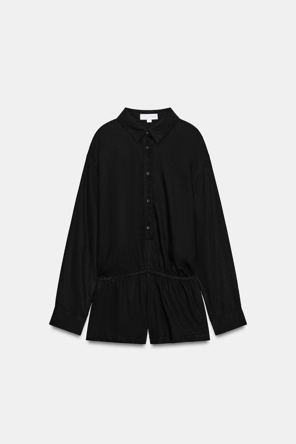 MONO CORTO LYOCELL / Negro - Zara фото 6