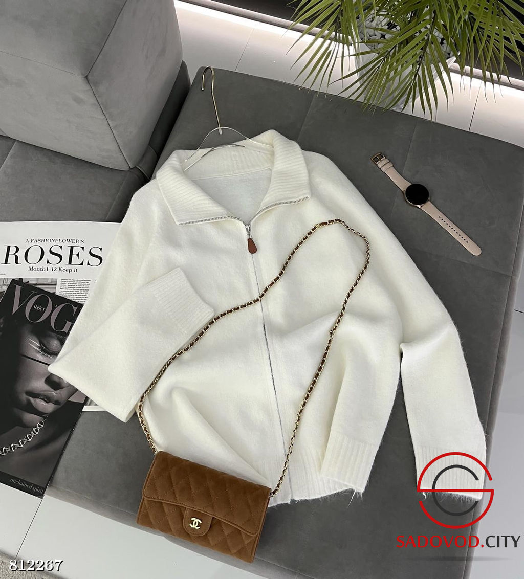 Свитер на замке женский - Bruno фото 7