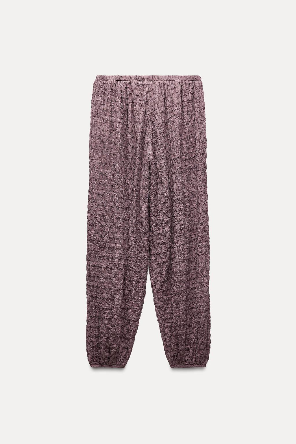TEXTURED TROUSERS - Zara фото 2